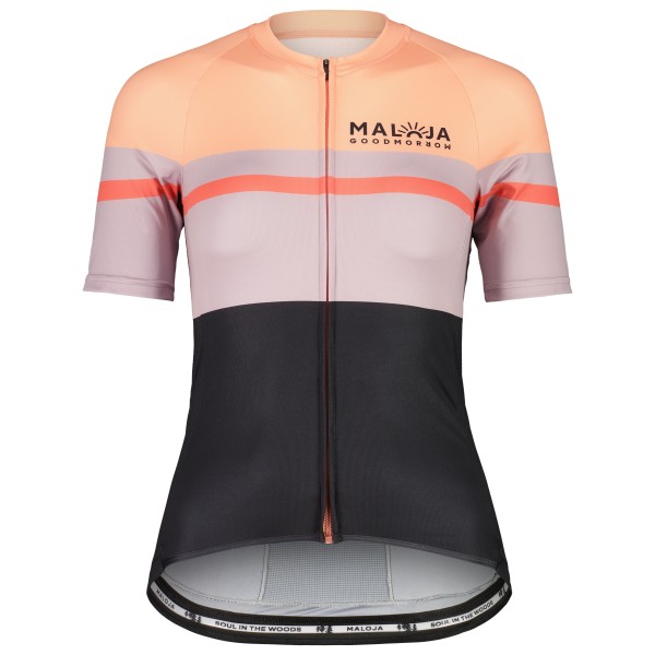 Maloja - Women's MadrisaM. - Radtrikot Gr XL grau von Maloja