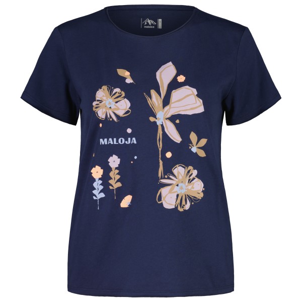 Maloja - Women's PadolaM. - T-Shirt Gr L blau von Maloja