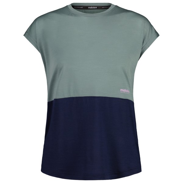 Maloja - Women's SchwarzenseeM. - Merinoshirt Gr M blau/türkis Maloja - Women's SchwarzenseeM. - Merinoshirt Gr M blau/türkis von Maloja