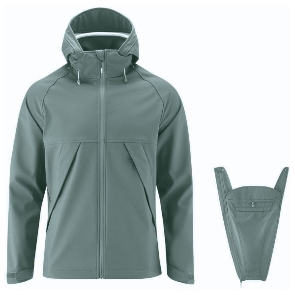 Mamalila - Softshell-Tragejacke Allrounder - Softshelljacke Gr L türkis von Mamalila