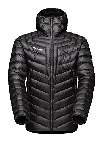 Broad Peak IN Hooded Jacket Men, black-white, XXL von Mammut