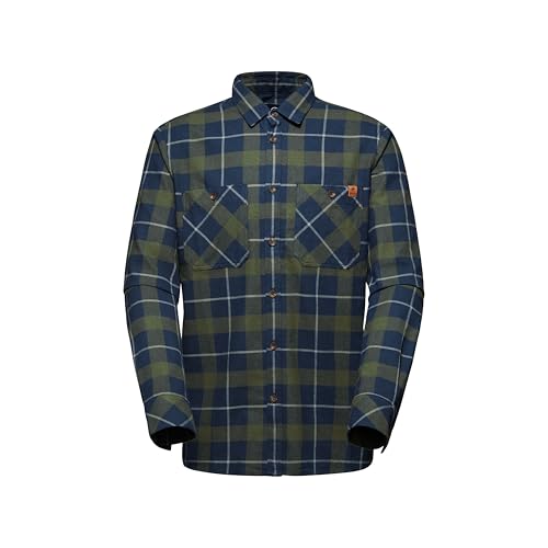 Mammut Herren Alvra Longsleeve Mens T-Shirt, Marine-Dark Marsh, L EU Mammut Herren Alvra Longsleeve Mens T-Shirt, Marine-Dark Marsh, L EU von Mammut