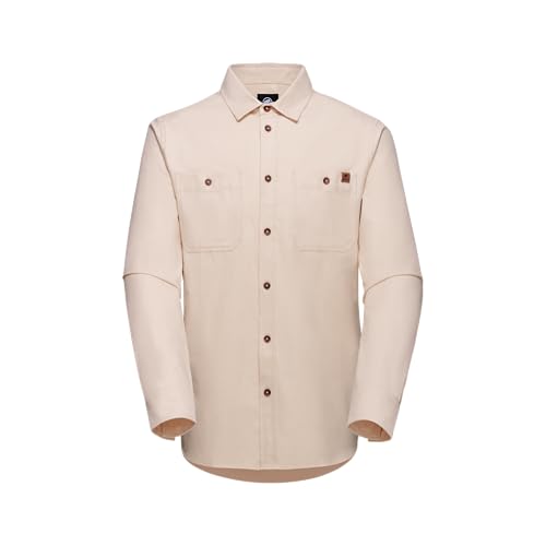 Mammut Herren Alvra Undyed Longsleeve Mens T-Shirt, Light Brown, XXL EU Mammut Herren Alvra Undyed Longsleeve Mens T-Shirt, Light Brown, XXL EU von Mammut