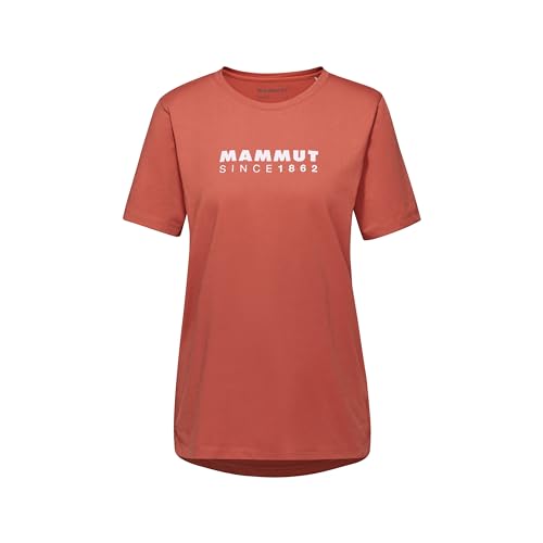 Mammut Core Damen T-Shirt mit Logo, Ziegel, Ziegelrot, Large von Mammut