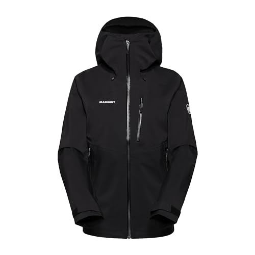 Mammut Alto Guide HS Hooded Jacket Women | Hardshelljacke, Outdoor Jacke für Damen, Funktionsjacke, Winddicht, Wasserdicht & Atmungsaktiv, 20.000 mm Wassersäule | Schwarz, M Mammut Alto Guide HS Hooded Jacket Women | Hardshelljacke, Outdoor Jacke für Damen, Funktionsjacke, Winddicht, Wasserdicht & Atmungsaktiv, 20.000 mm Wassersäule | Schwarz, M von Mammut