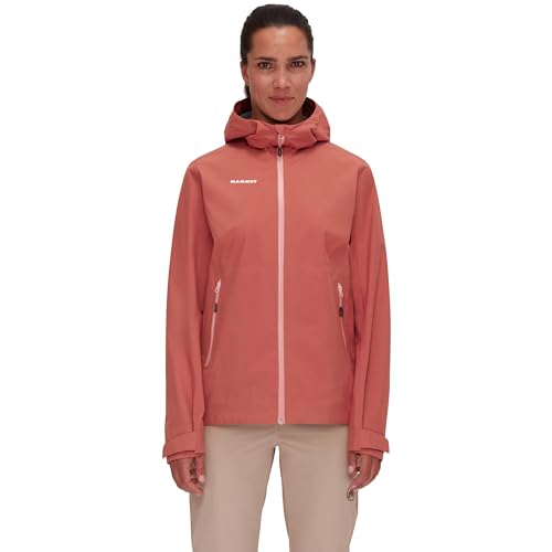 Mammut Damen Hardshelljacke, aus der Serie Alto Light, M, Orange, Kapuzenjacke, Funktionsjacke, aus DRYtechnology 2.5 L von Mammut