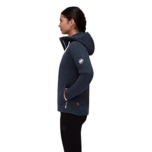 Arctic ML Hooded Jacket Women, marine melange, S von Mammut