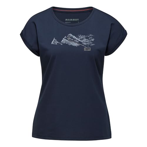 Mammut Damen Mountain Finsteraarhorn T-Shirt, marine, S von Mammut