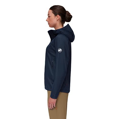 Mammut Ultimate VII SO Hooded Jacket Women | Outdoor Jacke für Damen, Wasserabweisende Softshelljacke, Funktionsjacke mit Kapuze, Gore-Tex Wanderjacke, Atmungsaktiv, Winddicht | Marine, XS Mammut Ultimate VII SO Hooded Jacket Women | Outdoor Jacke für Damen, Wasserabweisende Softshelljacke, Funktionsjacke mit Kapuze, Gore-Tex Wanderjacke, Atmungsaktiv, Winddicht | Marine, XS von Mammut
