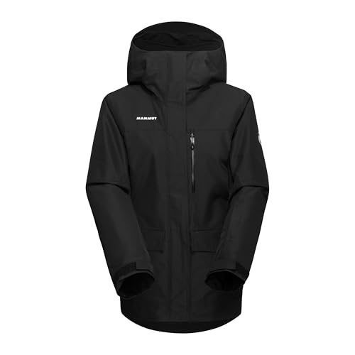 Mammut Damen Fall Line Thermo Hooded Women Hardshell Insulated Jackets, Schwarz, L EU Mammut Damen Fall Line Thermo Hooded Women Hardshell Insulated Jackets, Schwarz, L EU von Mammut