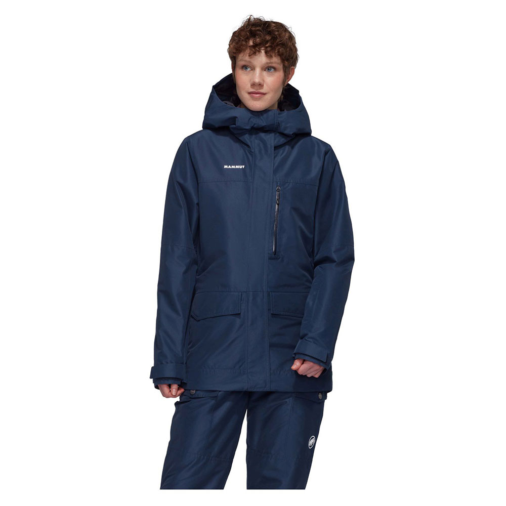 Mammut Fall Line Hardshell Thermo Jacket Blau L Frau Mammut Fall Line Hardshell Thermo Jacket Blau L Frau von Mammut
