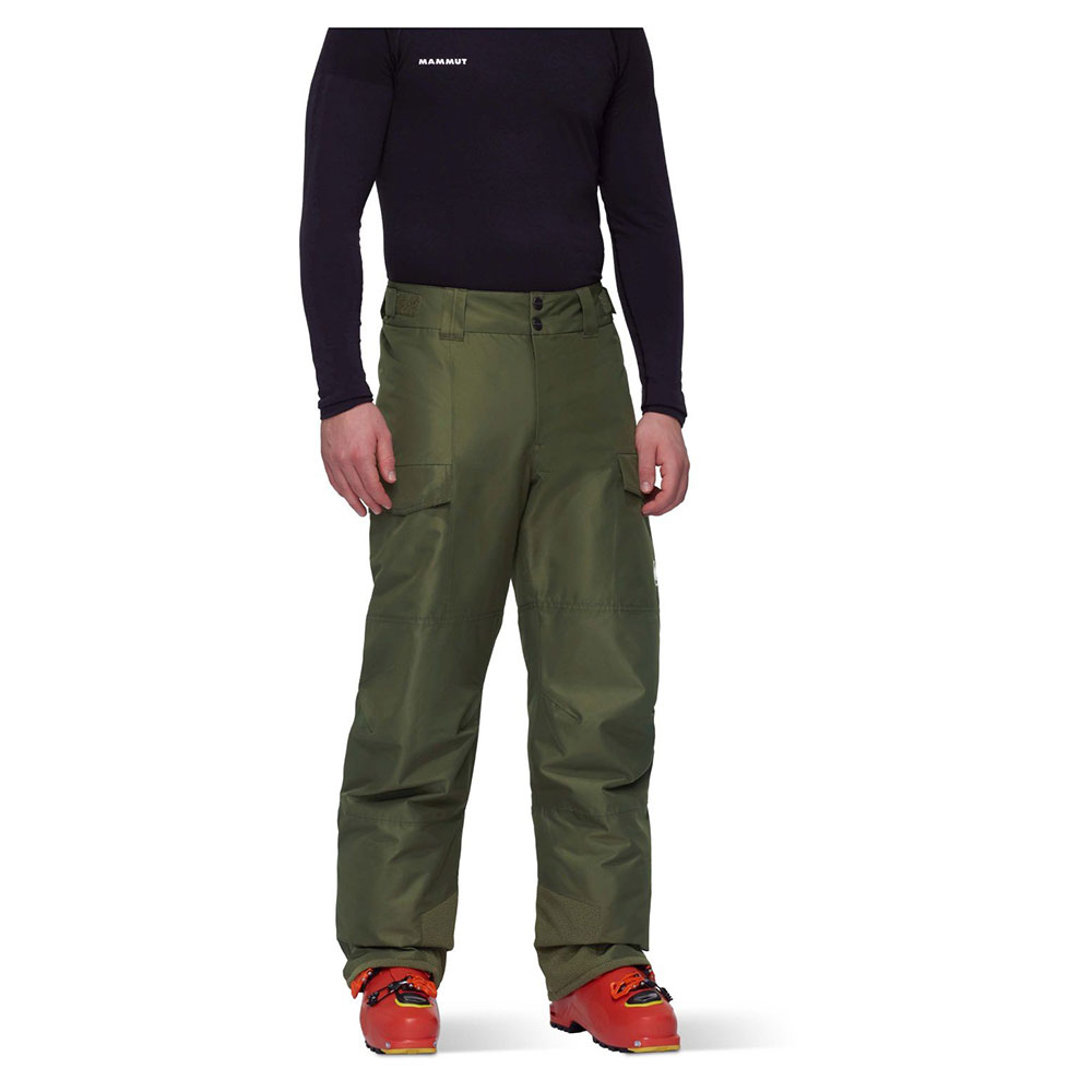 Mammut Fall Line Hardshell Thermo Pants Grün 48 Mann von Mammut