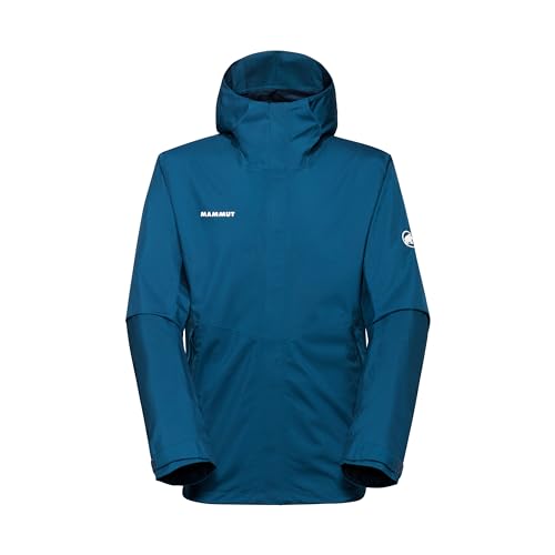 Mammut Herren Alto Hs Kapuzenjacke Herren Hardshelljacke, Deep Ice, XL von Mammut