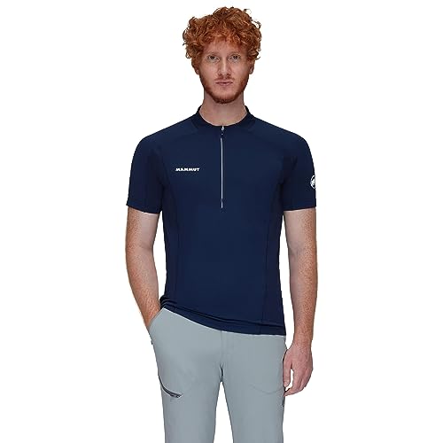 Mammut Herren Aenergy FL Half Zip T-Shirt, Marine, XL Mammut Herren Aenergy FL Half Zip T-Shirt, Marine, XL von Mammut