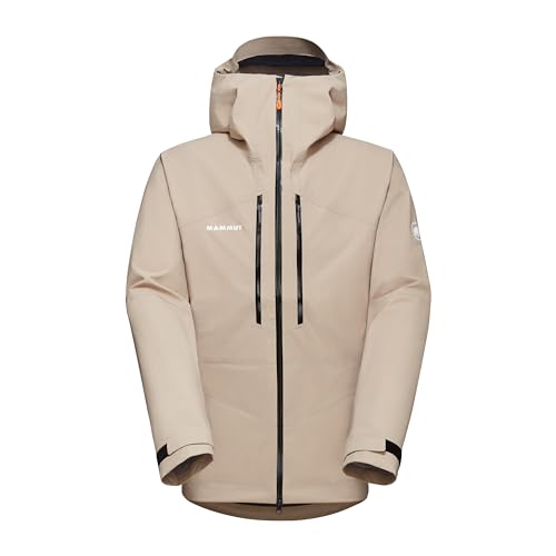 Mammut Herren Hardshelljacke, aus der Serie Taiss, XXL, Beige, Kapuzenjacke, Funktionsjacke, aus DRYtechnology Pro 3 L Mammut Herren Hardshelljacke, aus der Serie Taiss, XXL, Beige, Kapuzenjacke, Funktionsjacke, aus DRYtechnology Pro 3 L von Mammut