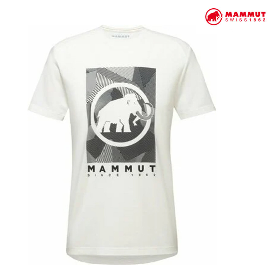 Mammut -  Logo Trovat - Herren T-Shirt, weiß von Mammut