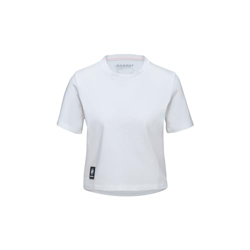 Mammut Massone T-Shirt mit kurz geschnittenem Aufnäher für Damen, weiß, XS Mammut Massone T-Shirt mit kurz geschnittenem Aufnäher für Damen, weiß, XS von Mammut