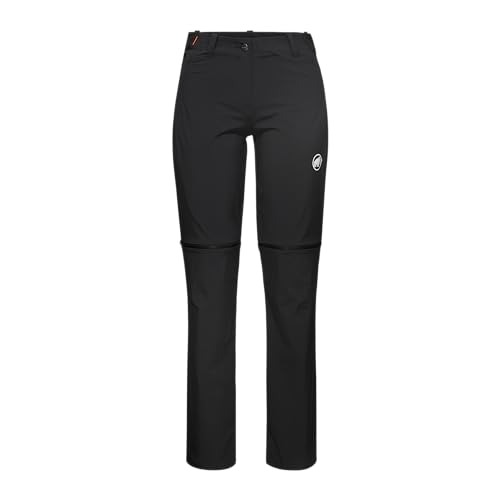 Mammut Damen Outdoor Zip Off Pants Women Wanderhose, Schwarz, 44 EU von Mammut