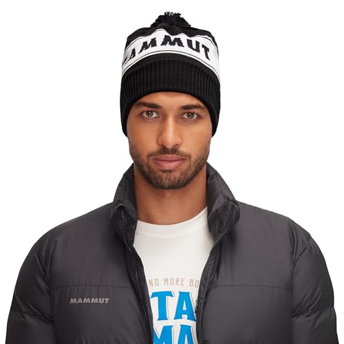 Mammut Peaks Beanie, schwarz-weiß, Einheitsgröße Mammut Peaks Beanie, schwarz-weiß, Einheitsgröße von Mammut