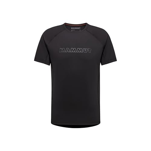 Mammut Selun FL T-Shirt Logo Men | Outdoor Funktionsshirt für Herren, Atmungsaktiv, Kurzarm | Schwarz, S Mammut Selun FL T-Shirt Logo Men | Outdoor Funktionsshirt für Herren, Atmungsaktiv, Kurzarm | Schwarz, S von Mammut