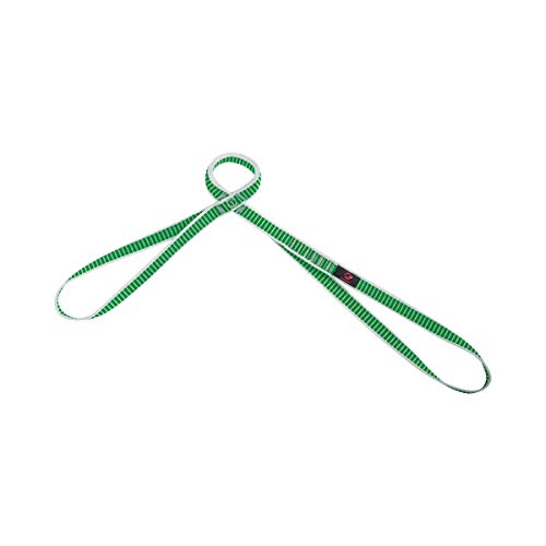 Mammut Erwachsene Standschlinge Belay 19.0 Stand-/selbstsicherungs-Schlinge, Green-White, 90 cm von Mammut