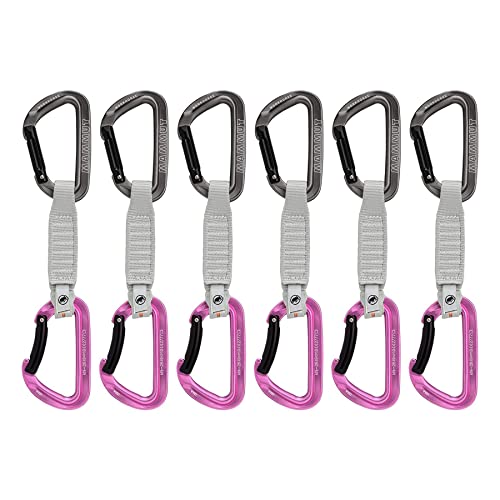 Mammut Aluminium Carabiner Rosa D-Form 1 stück für Outdooraktivitäten von Mammut