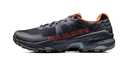 Mammut Sertig II Low GTX Men | Wanderschuhe für Herren, Outdoor Schuhe, Wasserdichte Sportschuhe, Gore-Tex Trekkingschuhe, Leichte Bergschuhe, Für Sport & Hiking | Black-Vibrant Orange, 8.5 von Mammut