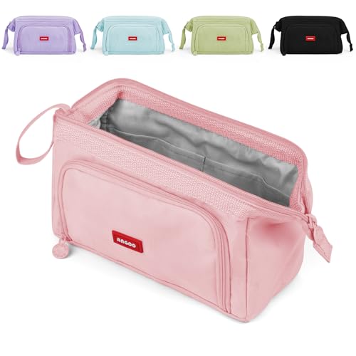 Mamowla Federmäppchen, Super Große terbar Mäppchen Mädchen Teenager mit Kapazität, Federmäppchen Für Kinder Junge Studenten Erwachsene Federtasche Mädchen, Rosa Mamowla Federmäppchen, Super Große terbar Mäppchen Mädchen Teenager mit Kapazität, Federmäppchen Für Kinder Junge Studenten Erwachsene Federtasche Mädchen, Rosa von Mamowla