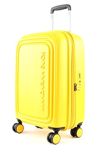 Mandarina Duck LOGODUCK + Trolley Cabin EXP Duck Yellow (Gelb) 35x55x23/26(BxHxB) von Mandarina Duck