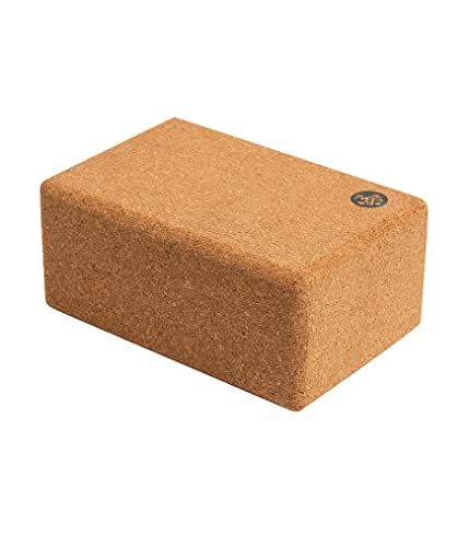 Manduka Uni-Erwachsene Cork Yoga-Block, 4" x 6" x 9" von Manduka