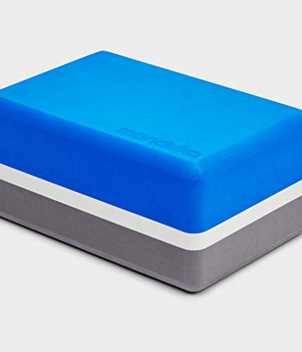 Manduka Recycled Foam Block Yogablock Blau Manduka Recycled Foam Block Yogablock Blau von Manduka