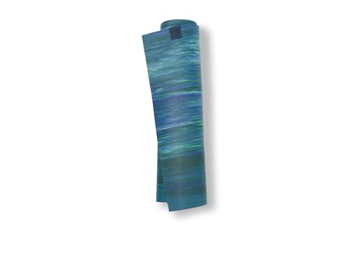 manduka EKO Superlite Reise-Yogamatte, Unisex, 1,5 mm, Blauer Krötenmarmor, Standard von Manduka