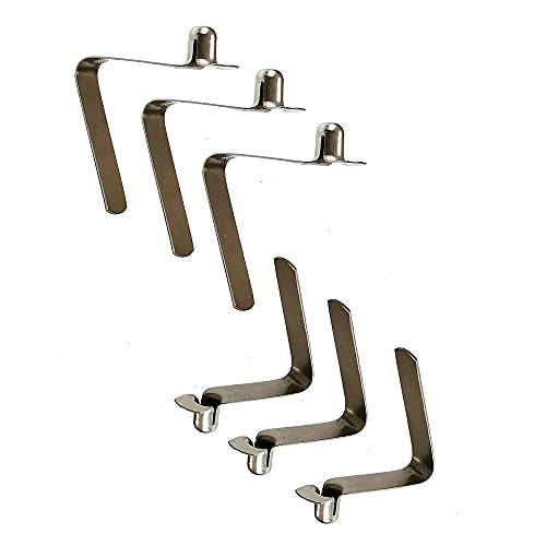 50 Stück Einzelne Federknopf-Klammer 3-15mm Kajak-Paddel-Schnappfeder-Klammer Zeltstangen-Klammern Markisenzubehör Teleskoprohr Camping & Caravan & Stuhlrohrschloss (Knopfdurchmesser 5mm Bein 27mm) 50 Stück Einzelne Federknopf-Klammer 3-15mm Kajak-Paddel-Schnappfeder-Klammer Zeltstangen-Klammern Markisenzubehör Teleskoprohr Camping & Caravan & Stuhlrohrschloss (Knopfdurchmesser 5mm Bein 27mm) von Mangobuy