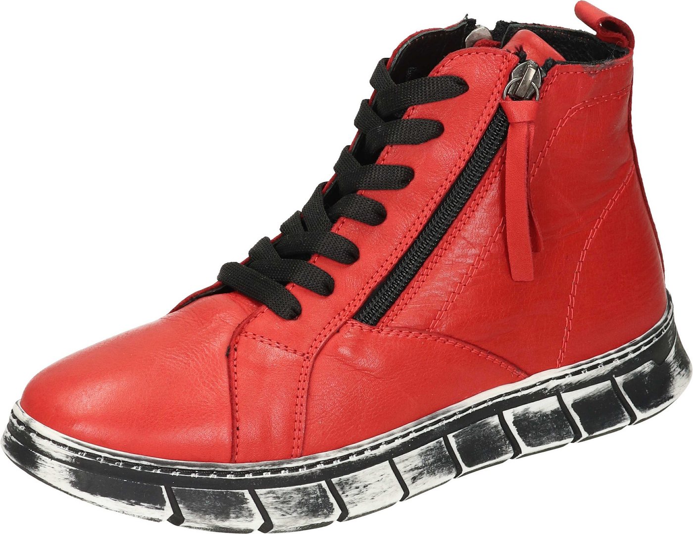 Manitu Sneaker Schnürstiefelette aus echtem Leder Manitu Sneaker Schnürstiefelette aus echtem Leder von Manitu