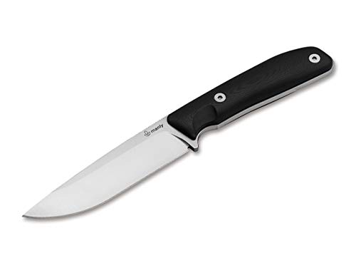 Manly Unisex – Erwachsene Blaze D2 Black Feststehendes Messer, Schwarz, 24,5 cm von Böker