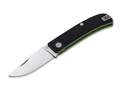 Manly Waso 14C28N Toxic Taschenmesser aus 14C28N Stahl und glasfaserverstärktem Kunststoff in der Farbe Schwarz - 17,40 cm Manly Waso 14C28N Toxic Taschenmesser aus 14C28N Stahl und glasfaserverstärktem Kunststoff in der Farbe Schwarz - 17,40 cm von Böker