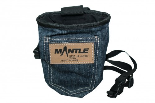 Mantle Chalkbag Jeansstoff dunkel inkl. Bauchgurt Mantle Chalkbag Jeansstoff dunkel inkl. Bauchgurt von Mantle