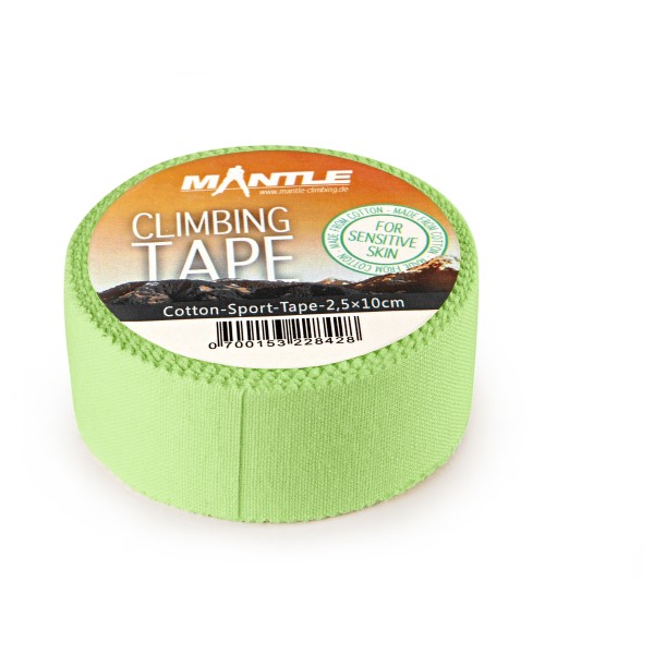 Mantle - Climbing Tape - Tape Gr 10 m - 2,5 cm grün Mantle - Climbing Tape - Tape Gr 10 m - 2,5 cm grün von Mantle