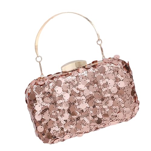 Elegante Mit Pailletten Verzierte Party Handtasche Abendtasche Schulter Crossbody Geldbörse Mit Kettenriemen Für Stilvolle Frauen von Maouira