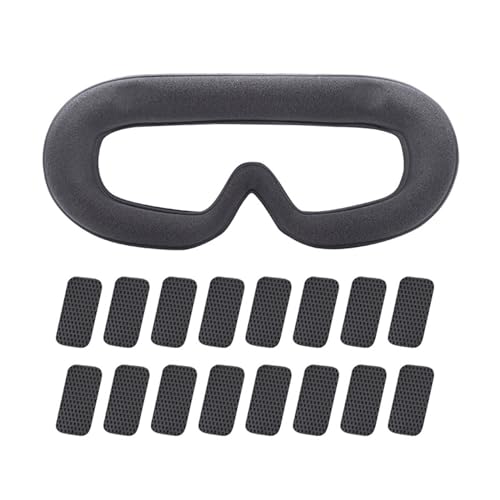 Schaumstoffpolsterung für Brillen, 2 Ersatz-Augenpolster, weiche Gesichtskissen, Schwämme, Frontplatten für Avata Goggles 2 von Maouira