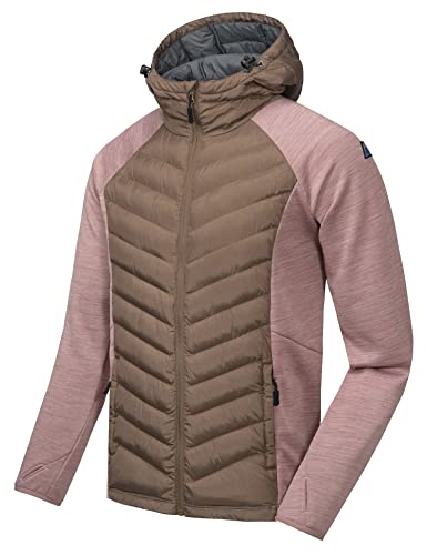 Mapamyumco Herren Thermal Insulation Running Thermojacke, Thermal Hybrid Wanderjacke Hellbraun XL Mapamyumco Herren Thermal Insulation Running Thermojacke, Thermal Hybrid Wanderjacke Hellbraun XL von Mapamyumco