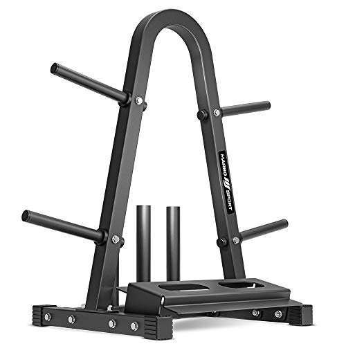 Marbo Sport Multiständer für Gewichtsscheiben, Hanteln und Stangen Schwarz Max. Tragkraft 300 kg MH-S007 2.0 Marbo Sport Multiständer für Gewichtsscheiben, Hanteln und Stangen Schwarz Max. Tragkraft 300 kg MH-S007 2.0 von Marbo Sport