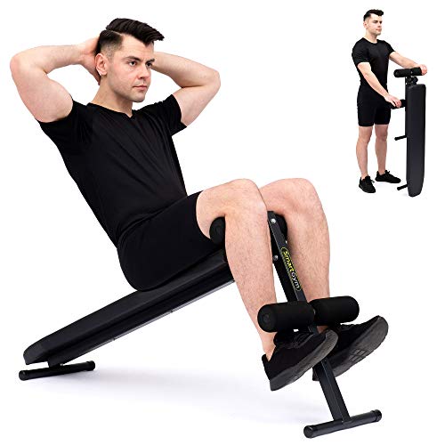 Marbo Sport SmartGym Bauchtrainingsbank Bauchtrainingsgerät Hantelbank Schwarz SG-15 von Marbo Sport