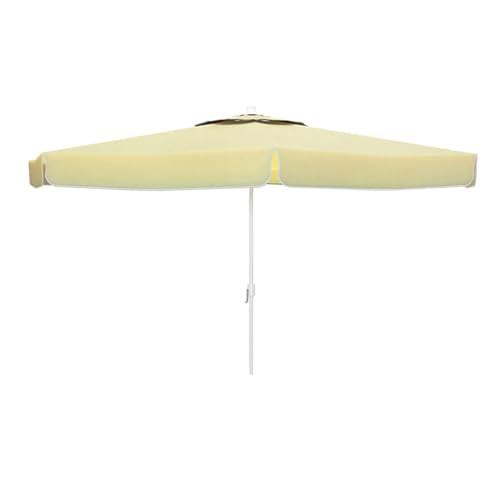 Marbueno Solskærm Weiß Polyester Aluminium Ø 270 cm Marbueno Solskærm Weiß Polyester Aluminium Ø 270 cm von Marbueno