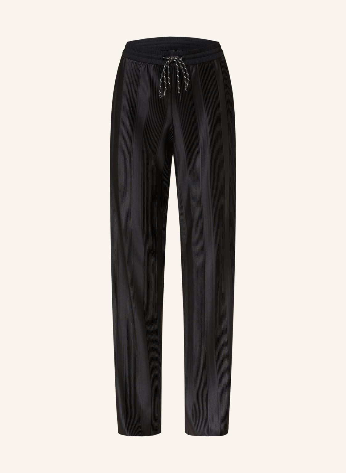 Marc Cain Satinhose Mit Plissees schwarz Marc Cain Satinhose Mit Plissees schwarz von Marc Cain