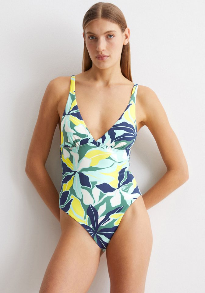 Marc O'Polo Badeanzug Multi Floral mit lebhaftem Blumenprint Marc O'Polo Badeanzug Multi Floral mit lebhaftem Blumenprint von Marc O'Polo