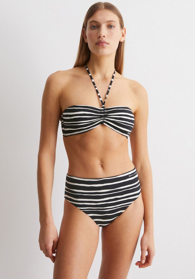 Marc O'Polo Bikini-Hose Summer Blacks mit hohem Bunddesign von Marc O'Polo