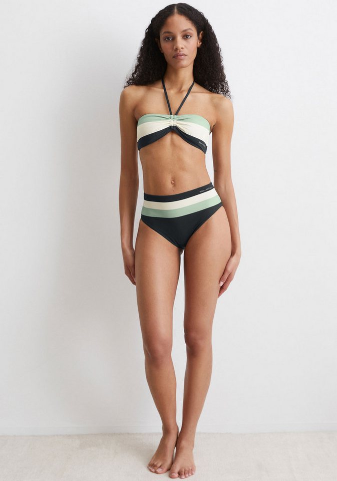 Marc O'Polo Bikini-Hose Summer Stripes mit elegantem Farbblock-Muster Marc O'Polo Bikini-Hose Summer Stripes mit elegantem Farbblock-Muster von Marc O'Polo