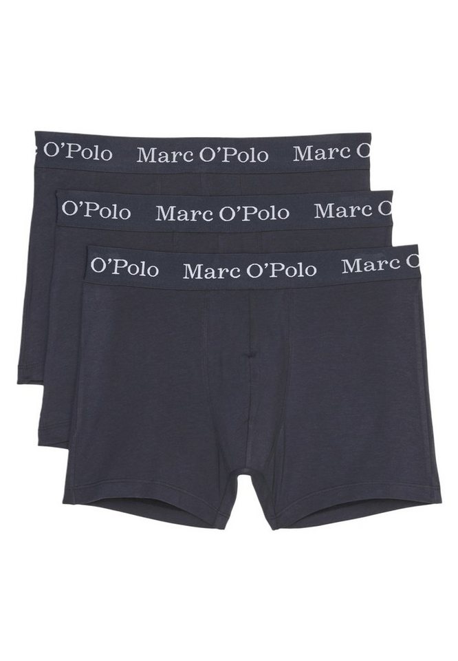 Marc O'Polo Retro Boxer 3er Pack Elements Organic Cotton (Spar-Set, 3-St) Long Short / Pant - Baumwolle - Ohne Eingriff - von Marc O'Polo