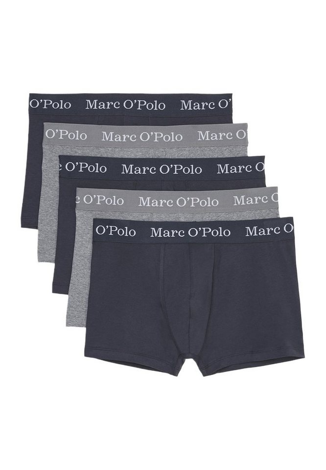 Marc O'Polo Retro Boxer 5er Pack Elements Organic Cotton (Spar-Set, 5-St) Retro Short / Pant - Baumwolle - Ohne Eingriff - von Marc O'Polo